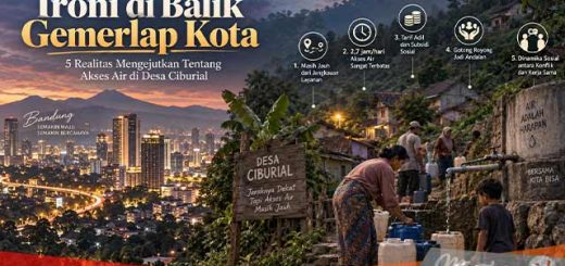 Ironi Akses Air di Desa Ciburial